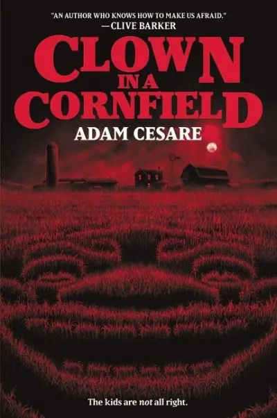 Authentic Clown in a Cornfield