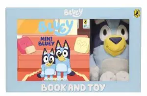 Express Delivery Bluey: Mini Bluey and Bluey Toy Box Set