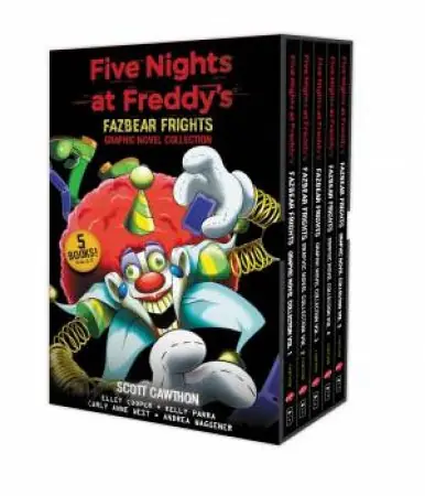 Final Sale Fazbear Frights: Graphic Novel 5-Book Collection (Five Nights at Freddy's)