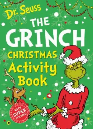 The Grinch Christmas Activity Book Warranty Included