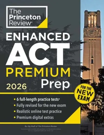Factory Price Princeton Review Enhanced ACT Premium Prep, 2026