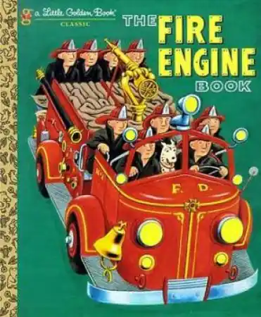 Little Golden Book: Fire Engine Book Grab Now