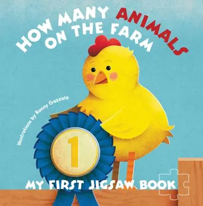 Bulk Order My First Jigsaw Book: How Many Animals on the Farm?