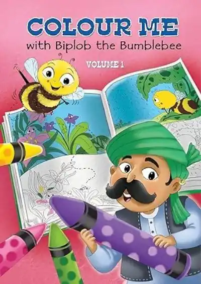 Free Shipping Colour Me With Biplob Volume 1