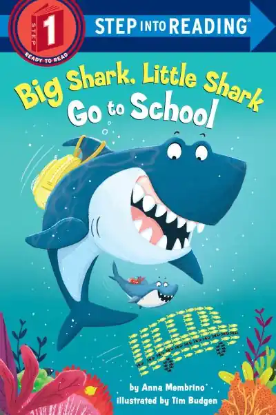 Genuine Big Shark, Little Shark Go To School