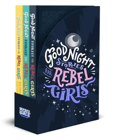 Best Seller Good Night Stories For Rebel Girls 3-Book Gift Set