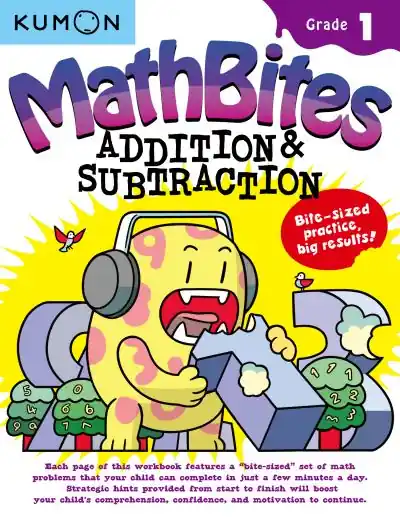 Hot Picks Kumon Math Bites: Grade 1 Addition & Subtraction