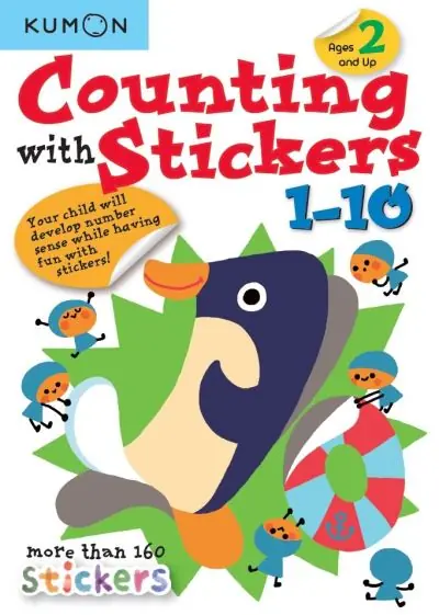 Kumon Counting With Stickers 1-10 In Demand