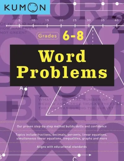 Kumon Word Problems Grades 6/8 Bulk Order