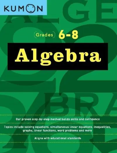 Kumon Grades 6-8 Algebra One Day Deal