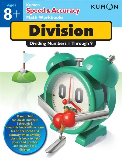 Fan Favorite Kumon Speed & Accuracy Division: Dividing Numbers 1 Through 9
