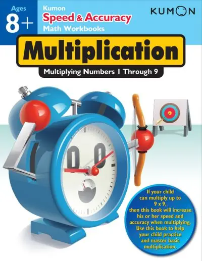 Kumon Speed & Accuracy Multiplication: Multiplying Numbers 1 Through 9 Modern