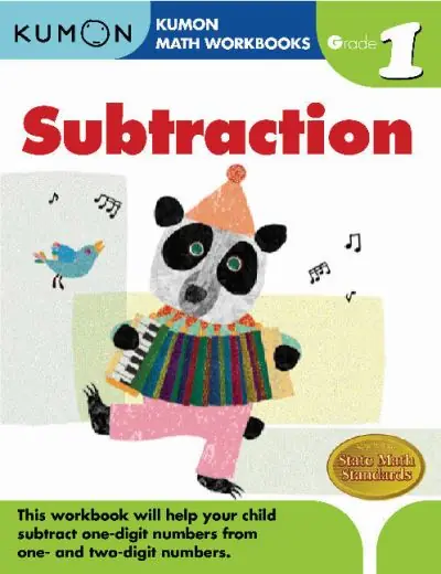 Shop Now Kumon Grade 1 Subtraction
