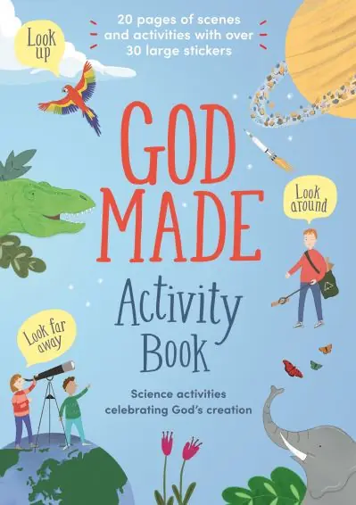 Fresh Stock God Made Activity Book