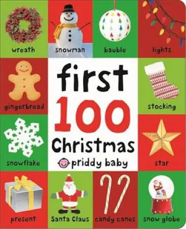 First 100 Soft To Touch Christmas Words Next Day Delivery