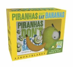 Shop Now Piranhas Dont Eat Bananas Mini Book + Plush