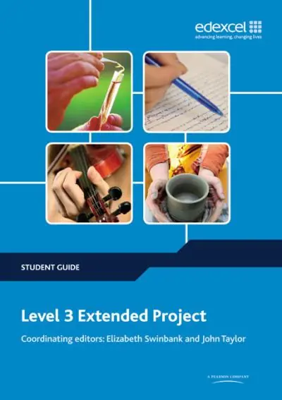 Free Returns Level 3 Extended Project. Student Guide