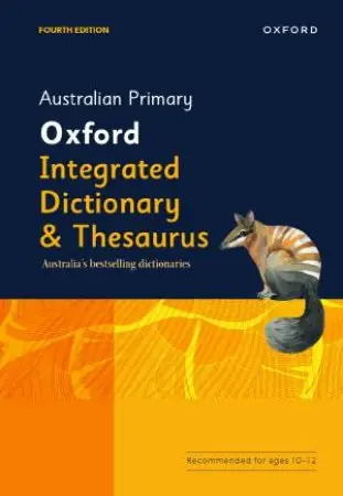 Australian Primary Oxford Integrated Dictionary & Thesaurus (4th Edition) Low Price