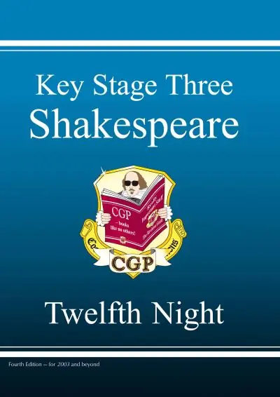 Key Stage Three Shakespeare Twelfth Night No Minimum Order
