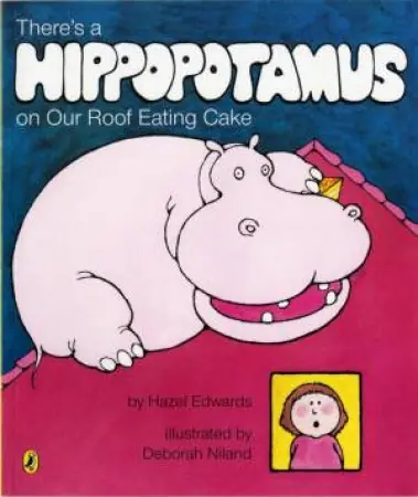 There's A Hippopotamus On Our Roof Eating Cake Buy Today