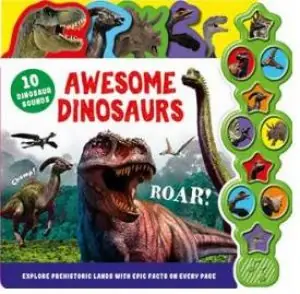 Free Delivery 10 Sounds Tabbed: Dinosaurs