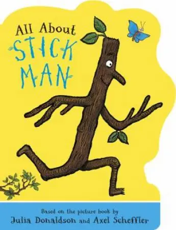 All About Stick Man (Shaped Board Book) Editor’s Pick