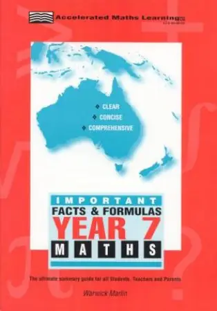 Direct From Manufacturer Important Facts & Formulas Year 7 Maths