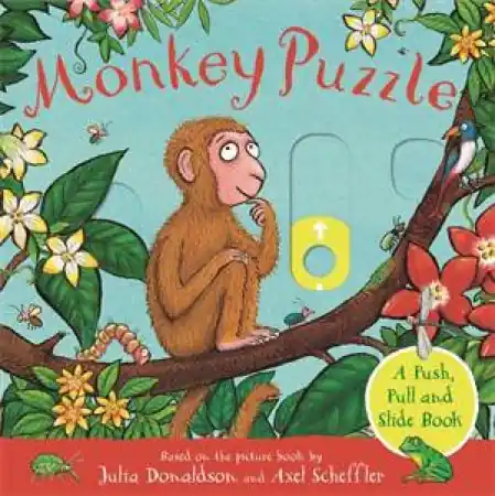 Limited Edition Monkey Puzzle: A Push, Pull and Slide Book