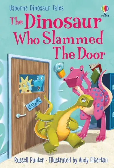 Holiday Sale The Dinosaur Who Slammed the Door