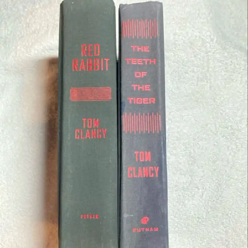 Worldwide Shipping The Teeth of the Tiger and Red Rabbit #86 - Tom Clancy