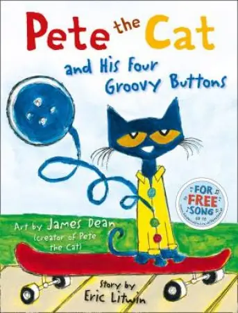Holiday Sale Pete the Cat and His Four Groovy Buttons