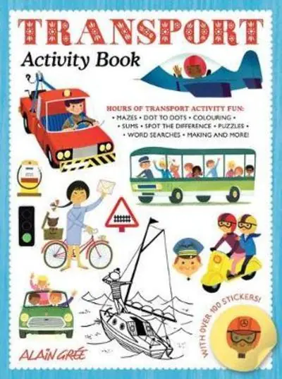 Transport Activity Book Sale