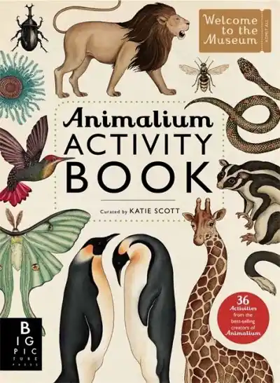 Limited Time Animalium Activity Book