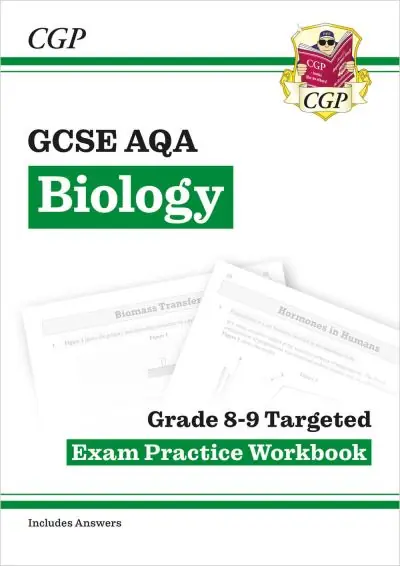 Warranty Included GCSE Biology AQA Grade 8-9 Targeted Exam Practice Workbook (Includes Answers)