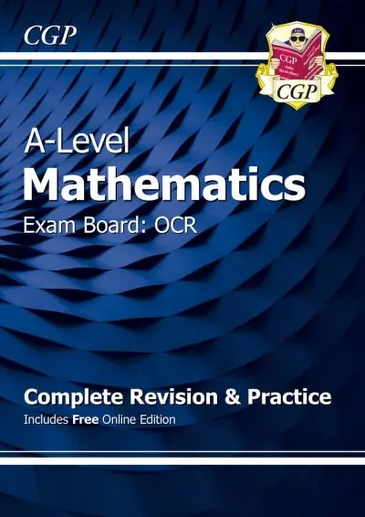 A-Level Maths OCR Complete Revision & Practice (With Online Edition) Fresh Stock