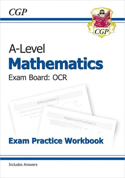 A-Level Maths OCR Exam Practice Workbook (Includes Answers) Modern