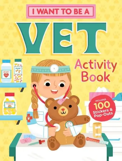 Get Yours I Want To Be a Vet Activity Book