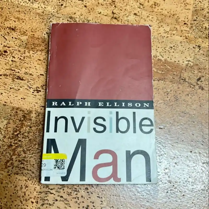 Invisible Man - Ralph Ellison One Day Deal