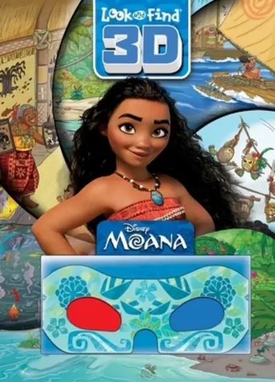 Free Delivery Disney Moana: Look and Find 3D