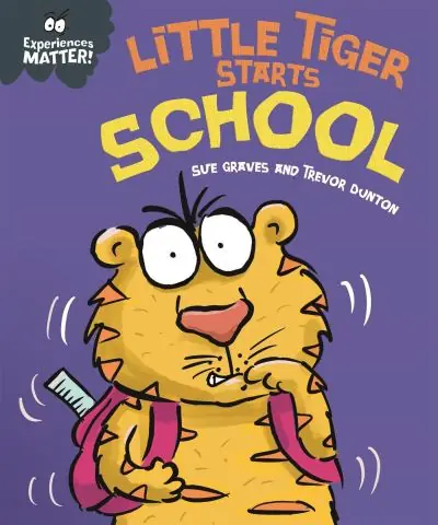 Today Only Little Tiger Starts School