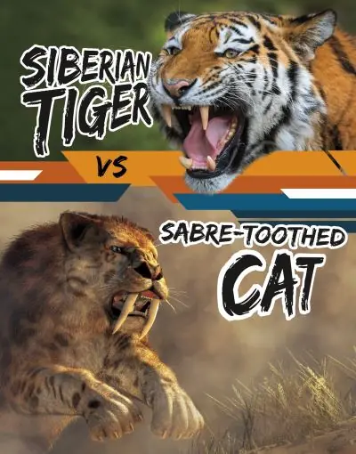 Siberian Tiger Vs Sabre-Toothed Cat Holiday Sale