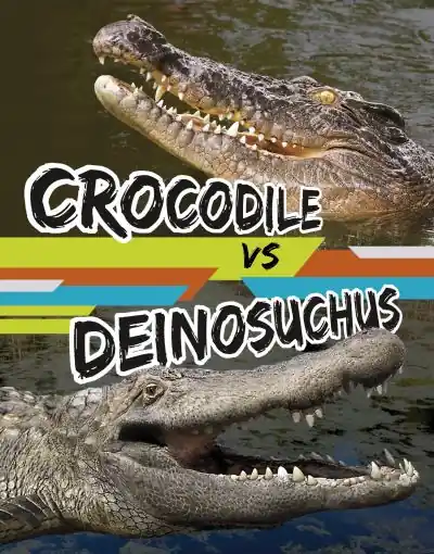 Limited Offer Crocodile Vs Deinosuchus